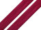 maDDma 1m Falzgummi 20mm Faltgummi elastisches Einfassband Schrägband Saumband Farbwahl, Farbe:rubinrot