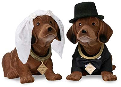 RAKSO Wackeldackel Hochzeitspaar