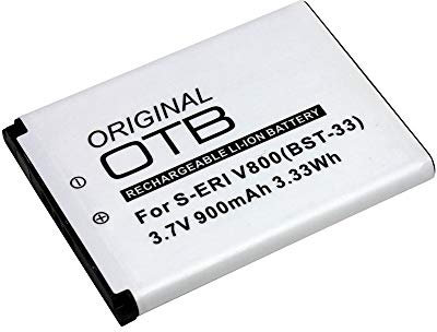 Accu Compatible avec Sony Ericsson W595, 900mAh, 3.7V, remplace : BST-33