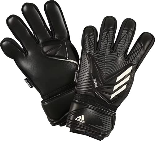 adidas Predator Edge Match Fingersave Junior Torwarthandschuhe, Größe 4,5