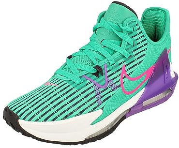 NIKE Lebron Witness VI Mens Basketball Trainers CZ4052 Sneakers Shoes (UK 9 US 10 EU 44, Clear Emerald Hyper Pink 300)