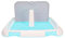 Yosoo Health Gear Dog Toilet Indoor Puppy Training Cat Potty Fence Scheduled Urination Tray Portable Waterproof Pee Pad Holder Mesh for or Porch Litter Box (Blue)