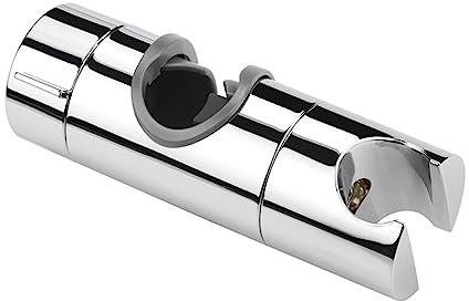 EGNIAN Adjustable Shower Head Holder For Slide Bar, 18-25MM Shower Riser Rail Bathroom Replacement Hand Shower Bracket