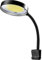Tigerlily Enterprises 2.5W USB Aquarium Light – Blue & White LED Clip-On Lamp with Flexible Gooseneck & Wired Controller – Ideal for Small Freshwater, Planted & Saltwater Tanks - Black
