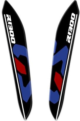 Seitenschutz aus Kunstharz, 3D, kompatibel mit BMW R 1300 GS 2024 ON FM-1074 (Trophy)