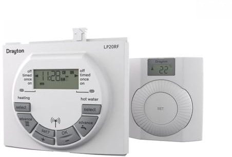 Drayton LP20RF (DT20RF) Worcester Greenstar Boiler Twin Channel Wireless Programmer & Digistat +RF 77161920540 - Hanicks