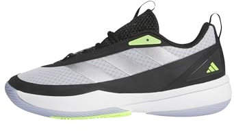 adidas Unisex Front Court Shoes Basketball-Schuhe, Clear Grey/Silver met./core Black, 46 EU