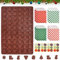 ADERTOS Moule à Chocolat de Noël en Silicone, 60 Cavités, Moule de Cuisson de Noël Plateau de Cuisson de Bonbons avec 24 Sachets Bonbons Moule à Bscuits en Chocolat pour Décorations de Gâteaux