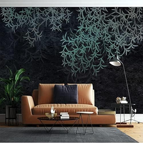 XLMING Line Bamboo In Der Landschaft 3D Tapete Wohnzimmer Sofa Schlafzimmer Esszimmer Home Dekoration Wand-400cm×280cm