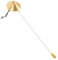 OSALADI Schalter Ziehen Decken Lampe Aussenleuchte Kordelstopper Lichtschalter Seilspanner Wechselschalter Badezimmerschalter-zugschnur Lampenersatzschalterteil Kupfer Golden