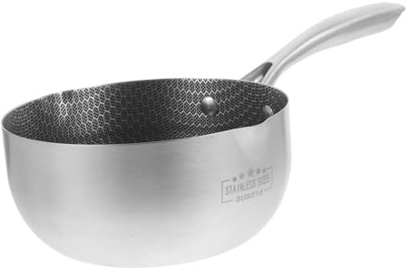 Mikikit Sartén Wmf Acero Inoxidable Sartén De Antiadherente Compatible Estufas