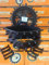 Hedgehog Set of 3 Golf Winter Trolley wheel covers studded tyres fairway savers