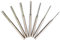 Forets, Poinçonnage, Têtes de ponçage Longueur de Perle de Perle de Jade de Jade de Perçage de Cire d'aiguille de Perçage de l'outil 0.8mm 1.0MM 1.2MM 1.5MM 1.8MM 2.0MM 2.5MM de