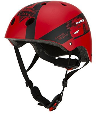 Disney Jungen Cars Sporthelm, Mehrfarbig, 54-58cm Kopfumfang