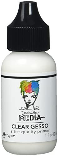 Ranger Dina Wakley Media Gesso Primer, Trasparente