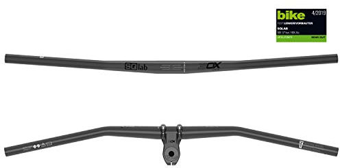 SQlab Guidon 3OX Aluminium, niedrig 12°