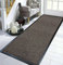 TrendMakers Medium BEIGE/BLACK Hardwearing Heavy Duty Black PVC Edge Pile Top Rubber Barrier Entrance Door Kitchen Utility Dust Floor Mats Rugs 90cm x 120cm