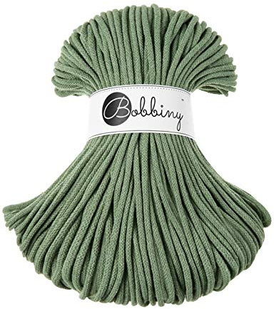 Bobbiny Öko-Tex Kordel 5mm x 100m für Makramee und Basteln in vielen wunderbaren Farben