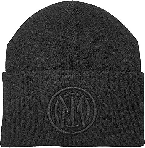 Inter, Cappello Unisex-Adulto, Grigio, S-XL