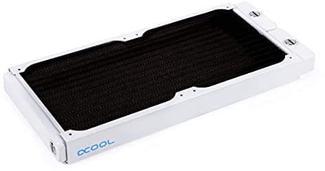 Alphacool NexXxoS ST30 Radiador de cobre completo V.2-280mm, color blanco