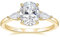 EAMTI 3CT 925 Sterling Silver Engagement Rings 3-Stone Oval Cut Cubic Zirconia CZ Wedding Promise Rings for Her Wedding Bands for Women Size 3-11, Sterling Silver, Cubic Zirconia
