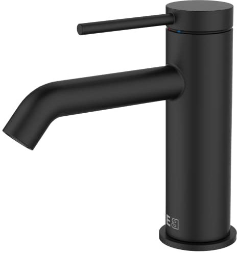 Essebagno Lollipop mitigeur lavabo bas noir