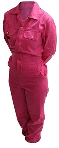 Crazy Coveralls Pink Coveralls/Boilersuit - Ladies - The Original from UK