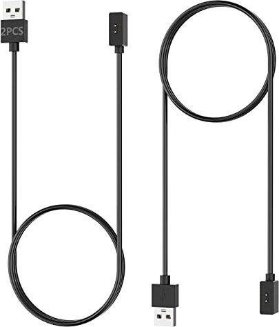 GeeRic Ladegerät Kompatibel Xiaomi Mi Band 8 Ladekabel [2 Stück],Ersatz USB Premium Ladegerät Kabel Ladestation Charger Dock Adapter Stand für Xiaomi MI band 8
