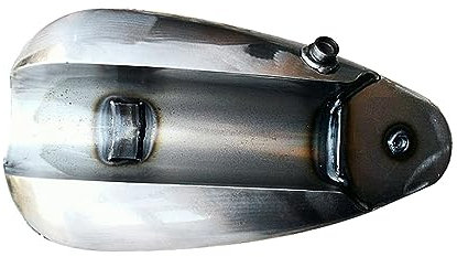 QWERTYUI AISHANBAIHUODIAN Réservoir de Carburant d'essence de 7L adapté à la Moto Yamaha SR400 modifié à la Main Moto Elding Gastank avec Bouchon bidon d'huile d'essence Vintage
