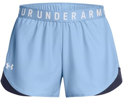 Under Armour Play Up 2 Damen-Shorts, Horizonblau, Größe M, Blau - Horizon Blue, M