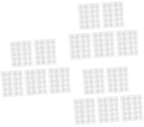 NIYANGLE 15 Pezzi Vassoio Portauova Contenitori Usa E Getta Vassoi Da Dessert Contenitore Per Uova Contenitori Per Uova Perla Vassoio Per Uova Frigoriferi Per Esterni Da