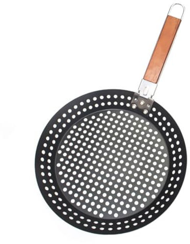 DECHOUS Teglia Per Pizza Antiaderente 30 Cm Pieghevole Leggera E Robusta