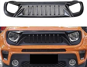 FAIRYT pour Jeep Renegade 2015-2018 Grille de Calandre,Auto Accessoires Avant Filets Moyens,Grille Radiateur Pare-Chocs Avant De Voiture Garnitures
