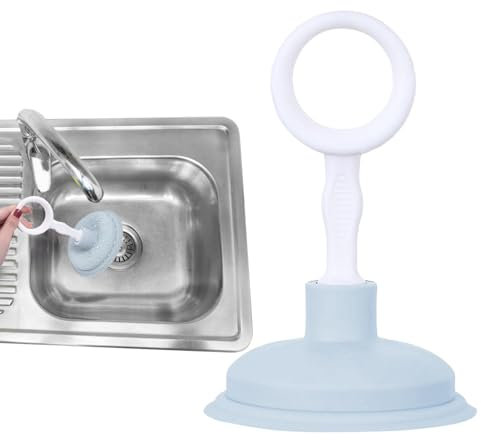 Tuxxjzm Küchenkolben für Waschbecken, Wannenkolben, Waschbeckenentferner, Abflussreiniger, Werkzeug für Badezimmer-Abflüsse, Dusche, Badewanne, Wohnmobil, Küchenspüle