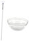 BELLIFFY Beauty Peel Bowl Facial Bowl Set for Chemical Peels 2pcs Beauty Brush with Bowl Large Size