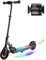 Caroma E Scooter Kinder von 8-12 Jahren, 150W Motor, 16 km/h, E Roller Kinder, Einstellbare Geschwindigkeit & Höhe, Bunte Lichter, LED Display, Faltbarer Elektroroller für Kinder (Schwarz)