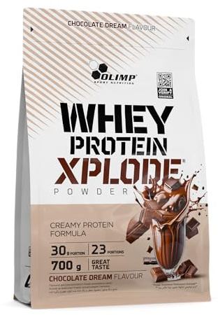 Olimp Whey Protein Pulver Schoko - 700 g - Eiweiss Protein Pulver - Booster pre Workout