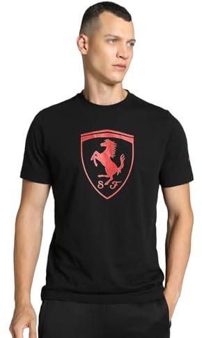 PUMA Scuderia Ferrari F1 Men's Tshirt - Black - Size: XXL