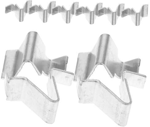 Veemoon 10stücke Teiliges Metallregal Verstellbare Haltewinkel Für Einlegeböden Stabile Klemmbügel Für Büro Aktenschränke Kratzfeste Regalträger Für Flexible Aufbewahrung