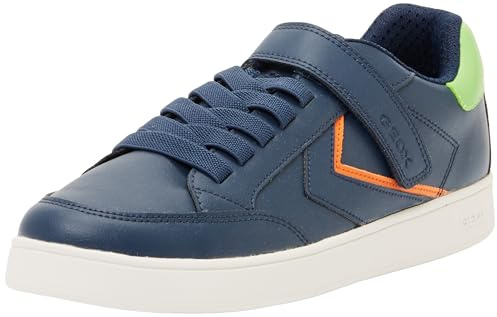 Geox JUNIOR Boy J ECLYPER Boy A Sneakers LT Navy/Lime Green 38_EU