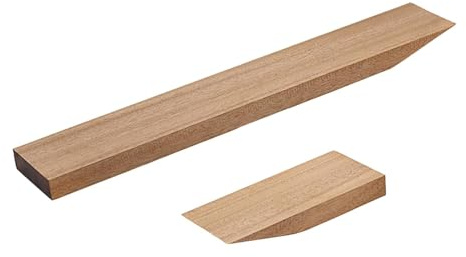 KiBcsLic 2x Wood Guitar Neck Blank Professional Replacement Electric