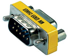 S-Conn Gender Changer 2x9-pol. SUB-D-Stecker