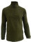 OUTLET MILITARY Maglia in Micro Pile Mezza Zip Verde Militare TG. M