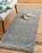 Unique Loom Solo Solid Shag Kollektion Moderner Plüsch-Hochflor Teppich, Wolke Grau, 66 x 196 cm