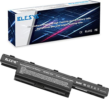 BLESYS AS10D31 Batterie d'ordinateur Portable pour Acer Aspire E1-421 E1-431 E1-471 E1-531G V3-471G V3-551G V3-571G V3-731G V3-771G V3-772G eMachines E642 E732G Packard Bell EasyNote LS11 Series