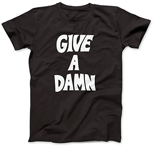 Robot Rave Give A Damn As Worn by Alex Turner T-Shirt Black