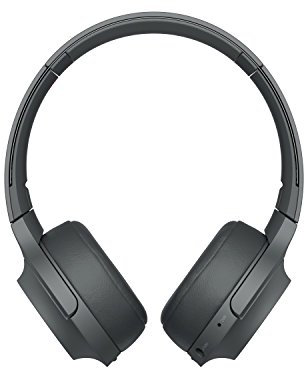 Sony WHH800 Cuffie Over-Ear Stereo, Bluetooth, Hi-Res Audio, con Microfono Integrato, Quick Charge, Colore Nero
