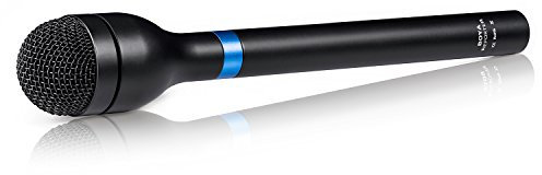 BOYA BY-HM100 Microfono dinamico con microfono omnidirezionale cablato XLR Maniglia lunga per ENG e interviste e raccolte di notizie e report