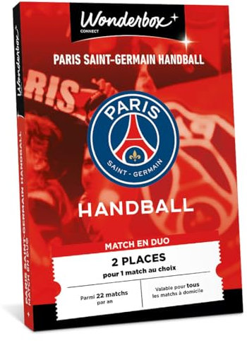 Ticketbox - PSG Handball - Match en Duo - Coffret Cadeau - Idée Cadeau Divertissement