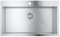 GROHE K800 - Küchenspüle (1 Becken, mit Aufsatz- oder Unterputzmontage, Ausschnitt: 831 x 495 mm, inklusive: Ablaufgarnitur, Siebkorb, Montageset), supersteel, 31584SD1